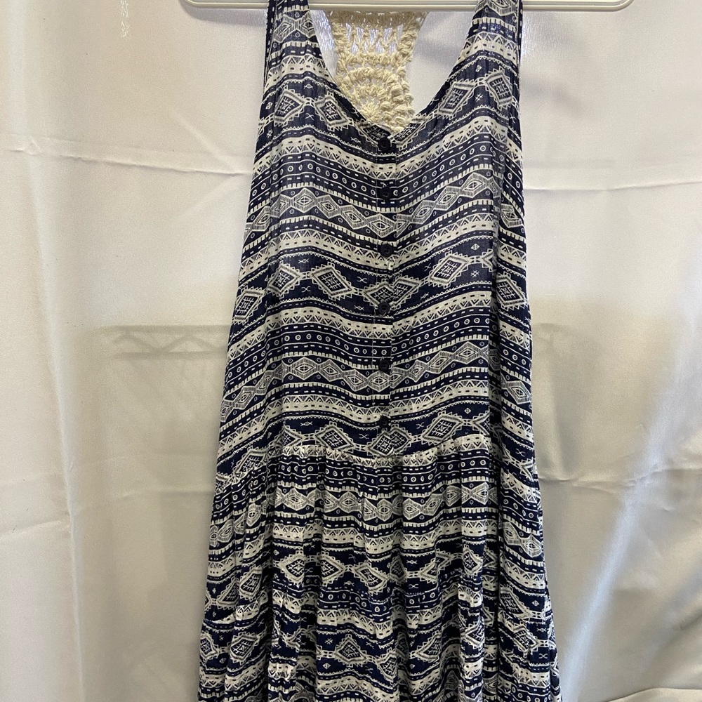 Beach by Exist Batik Crochet Dress Coverup